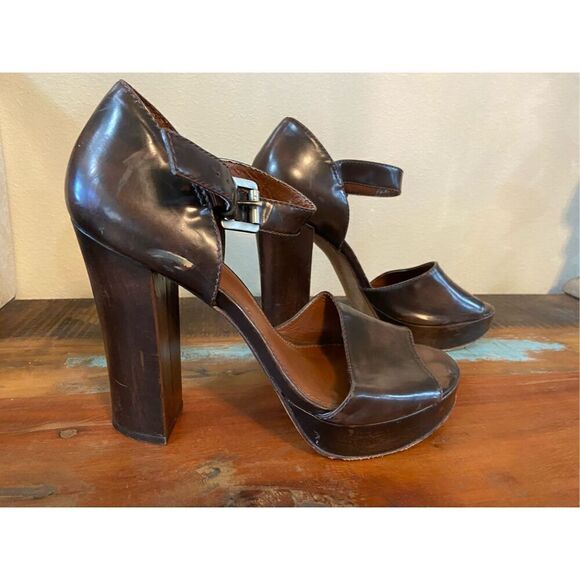 ALDO open toe chunky heel - Picture 4 of 9